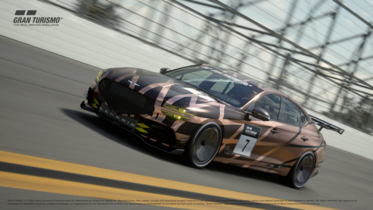 genesis vehicles now available in “gran turismo”