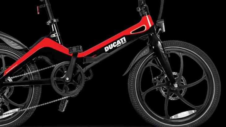 the ducati mg-20 is an electric folding bike that packs quite a punch