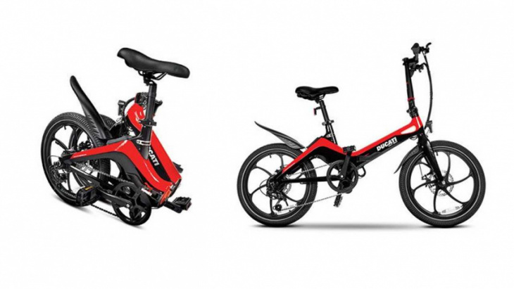 the ducati mg-20 is an electric folding bike that packs quite a punch