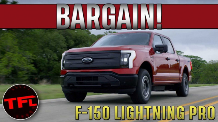 the $40,000 ford f-150 lightning base model is a crazy bargain, but why?