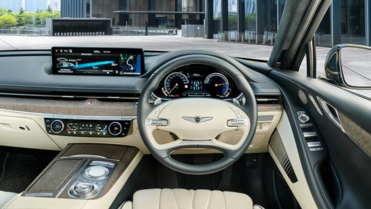 android, 2023 genesis g80 electrified price and features: flagship electric car takes aim at tesla model s, mercedes eqe, and audi e-tron gt