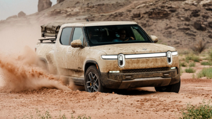 the rivian r1t shares it’s only flaw with tesla according to consumer reports