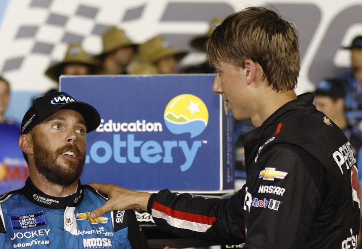 friday’s nascar activities at charlotte feature smoking dashboards, and smashed fruit
