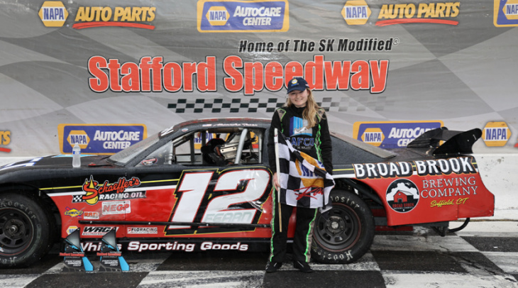 fearn wins limited late model feature at stafford