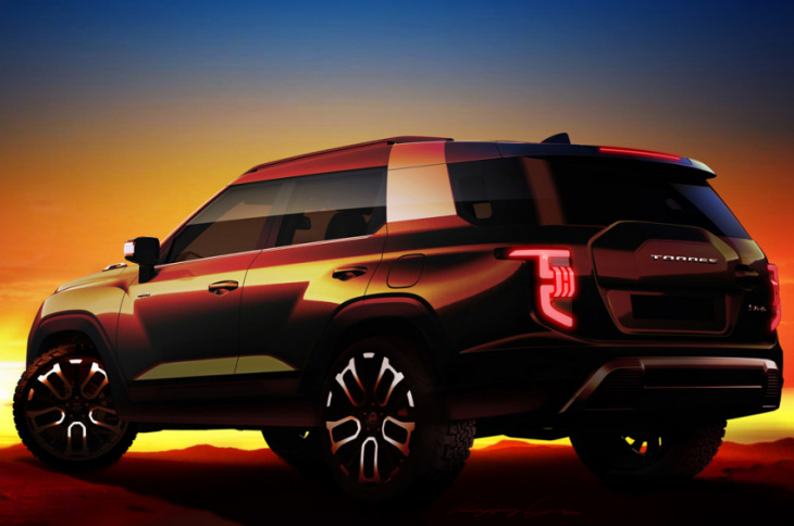 ssangyong reveals first teaser image of new torres suv