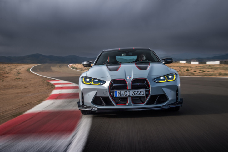 bmw just unleashed its wildest m4 yet. check out the m4 csl
