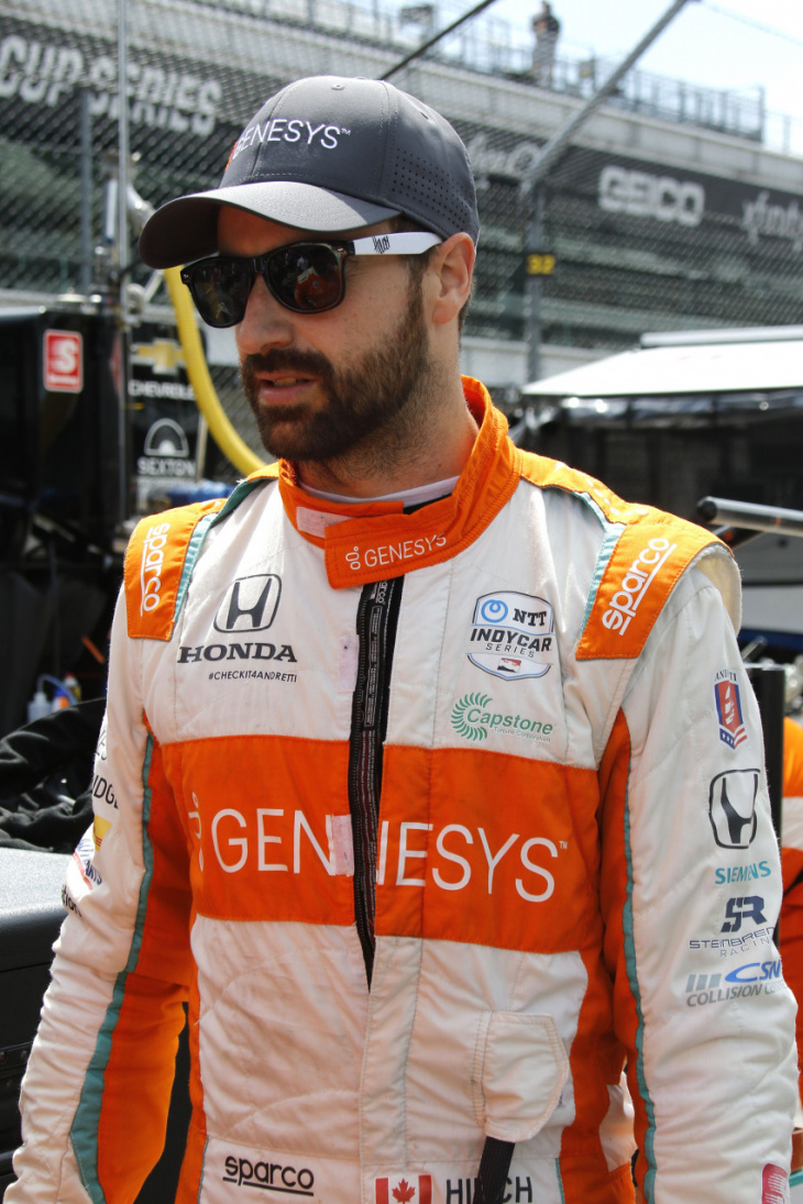 james hinchcliffe 'in a good spot' as member of nbc broadcast team