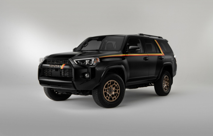 check out toyota's cool new retro 4runner: the 40th anniversary special edition