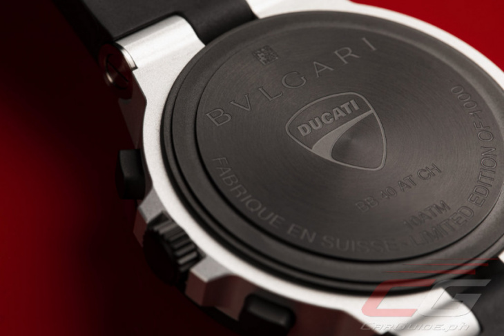 bulgari and ducati collaborate on limited edition watch