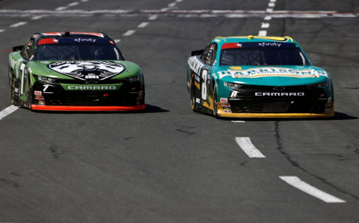 rivalry between nascar’s jr motorsports teammates makes for entertaining racing