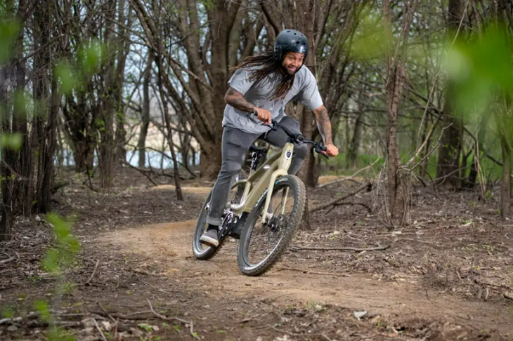 this electric mountain bike is a harley-davidson
