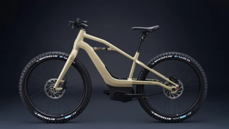 this electric mountain bike is a harley-davidson