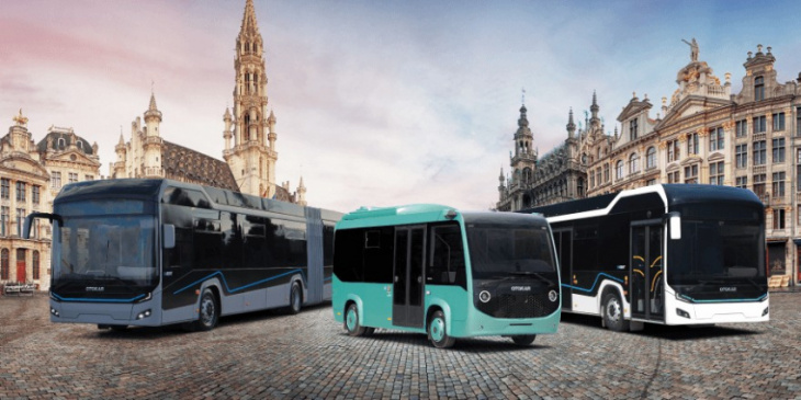 otokar presents two new electric bus models