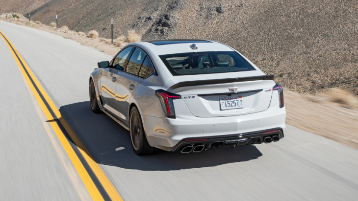 2022 cadillac ct5-v blackwing automatic tested: 0–60 mph and 1/4 mile times