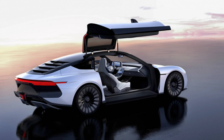 new delorean alpha 5 turns to the future, forgets about the past