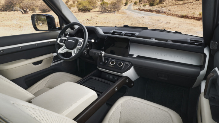 this is the new eight-seat land rover defender 130