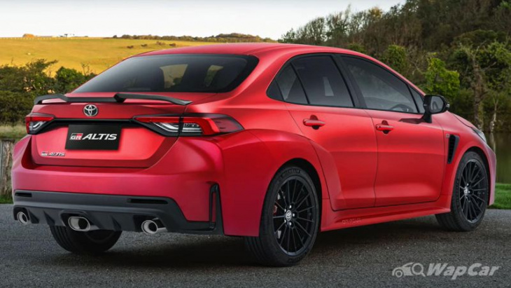 watch out wrx, toyota corolla altis could be next to get gr treatment