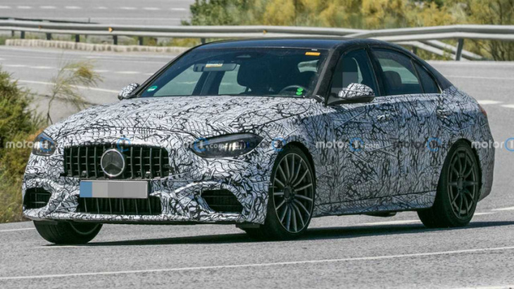 2023 mercedes-amg c63 confirmed with 670 hp from hybrid four-cylinder engine