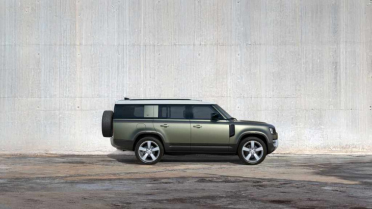 new land rover defender 130 premieres as an eight-seater bruiser