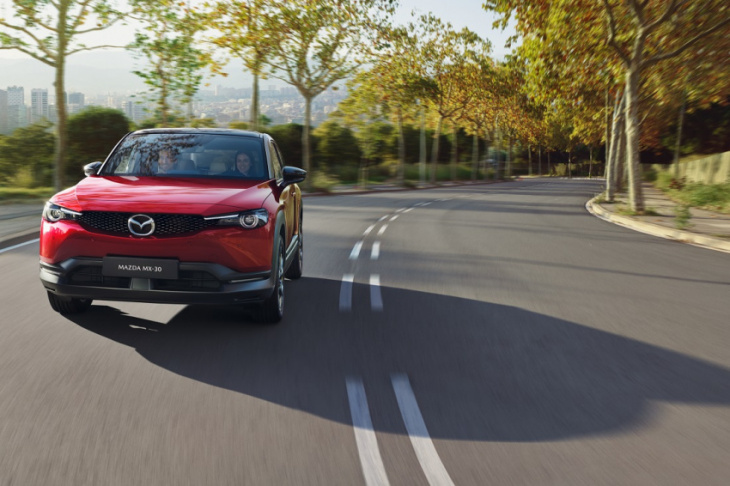 the mx-30 is mazda’s take on electric mobility and sustainability