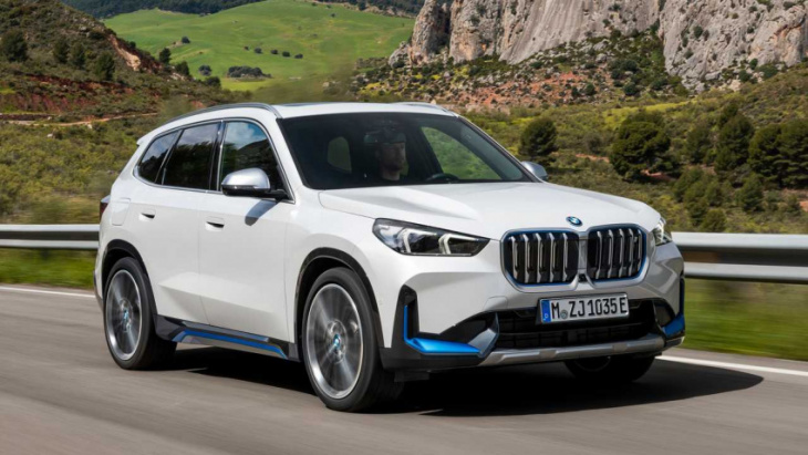 first ever bmw ix1 revealed with 313 hp, 272 miles wltp range
