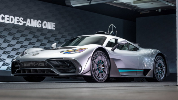 mercedes-amg one hypercar unveiled in production form with 1,048bhp f1 power