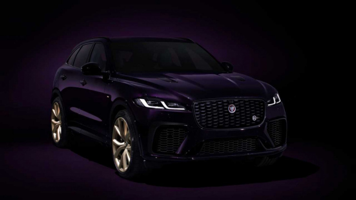 jaguar f-pace svr edition 1988 is a performance suv inspired by motorsport