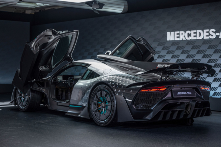 mercedes-amg one hypercar revealed in production form