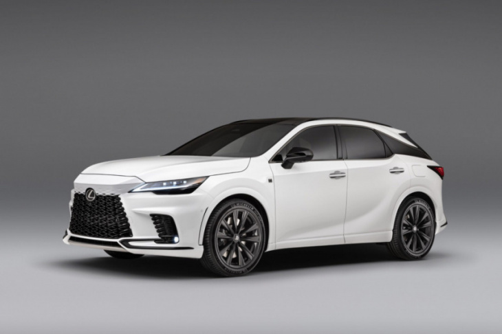 2023 lexus rx ditches v-6, gains turbo-4 and plug-in hybrid powertrains