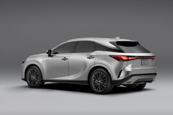 2023 lexus rx: plug-in hybrid, direct4 performance-hybrid version in redesigned lineup