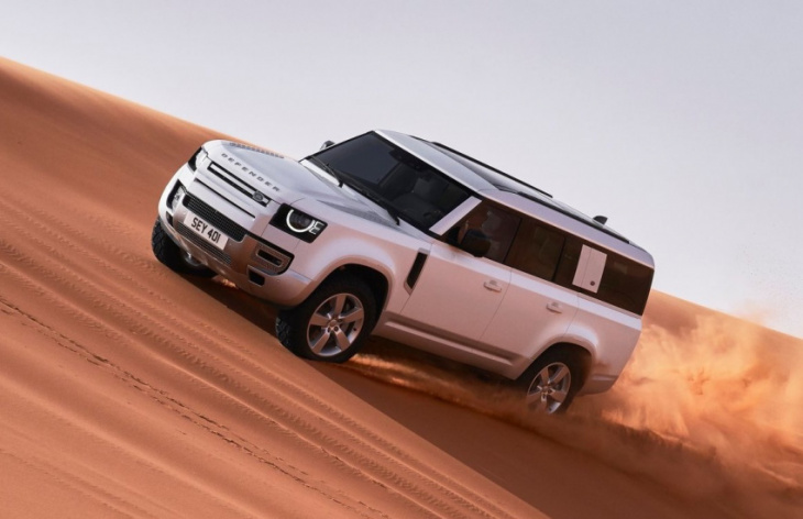 android, 8-seat land rover defender 130 revealed, confirmed for australia