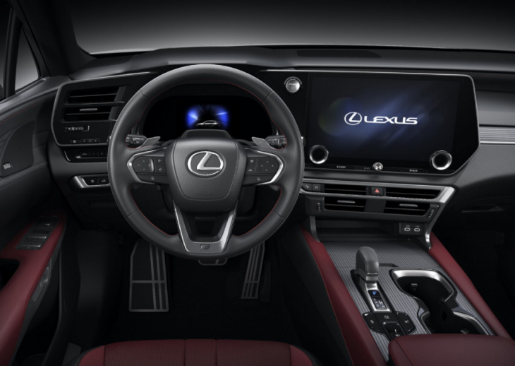 all-new 2023 lexus rx unveiled - new design, new variant, more space