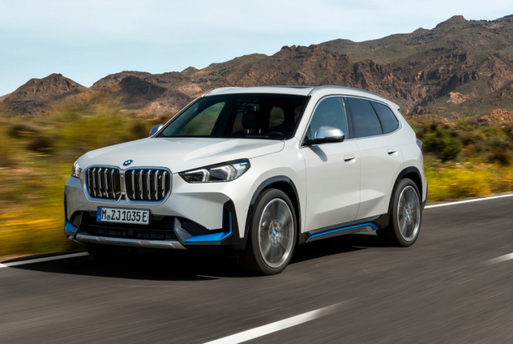 preview: 2023 bmw ix1 electric crossover revealed with 308 hp, 250-mile range