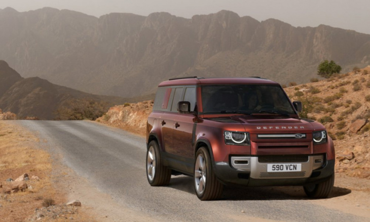 the land rover defender 130 is the perfect off-roader for a family excursion