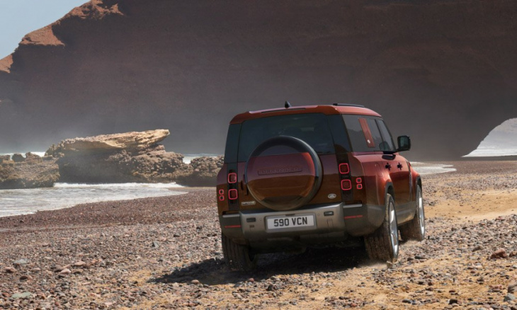 the land rover defender 130 is the perfect off-roader for a family excursion
