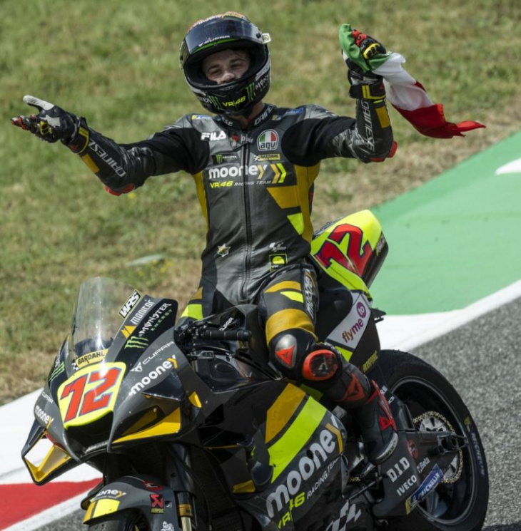 bezzecchi: mugello weekend ‘one of the best of my life’