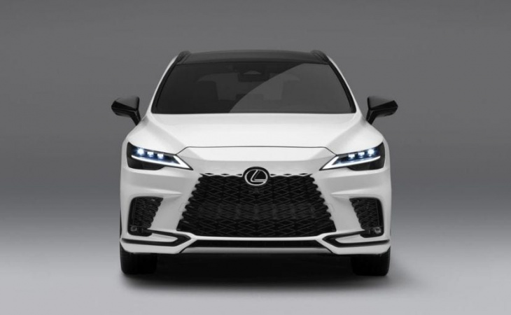 2023 lexus rx debuts with revised styling, new powertrain, added safety features