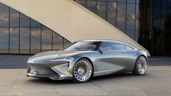 buick wildcat ev concept previews future buicks, including electra ev in 2024