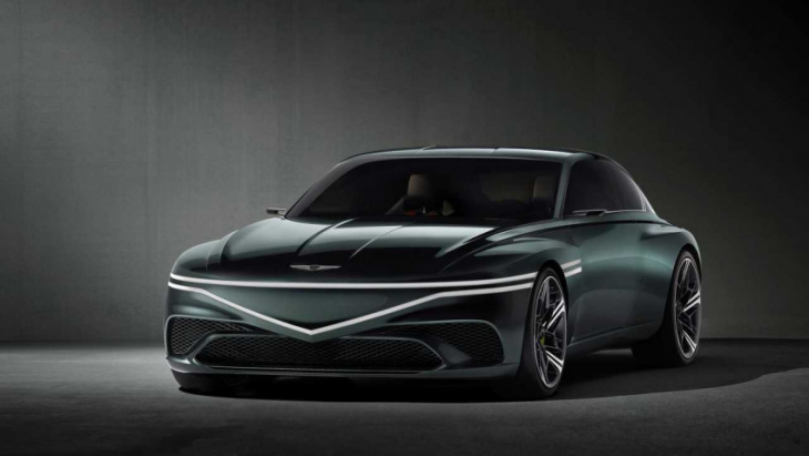 genesis speedium coupe and gv70 ev will debut in europe at goodwood
