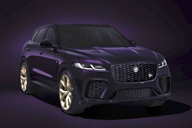jaguar's f-pace svr edition 1988 is a racing throwback