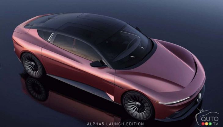 this is the new delorean alpha 5