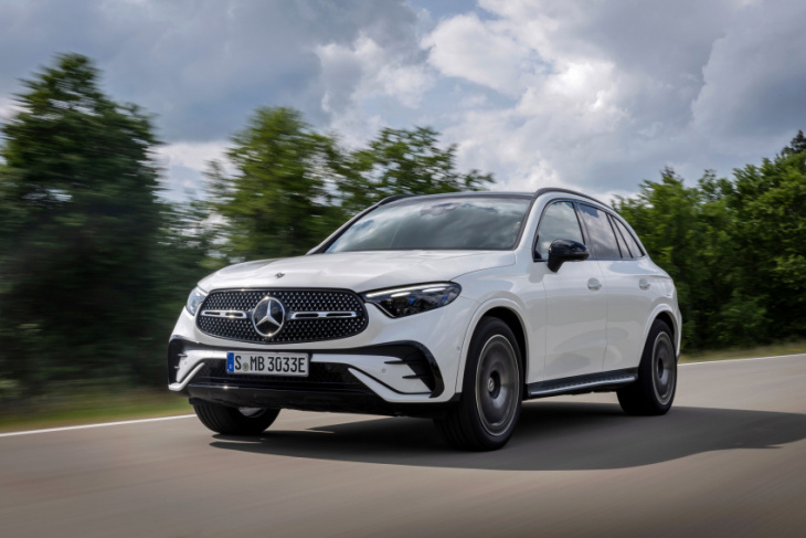 mercedes plays it safe with larger, more luxurious glc crossover