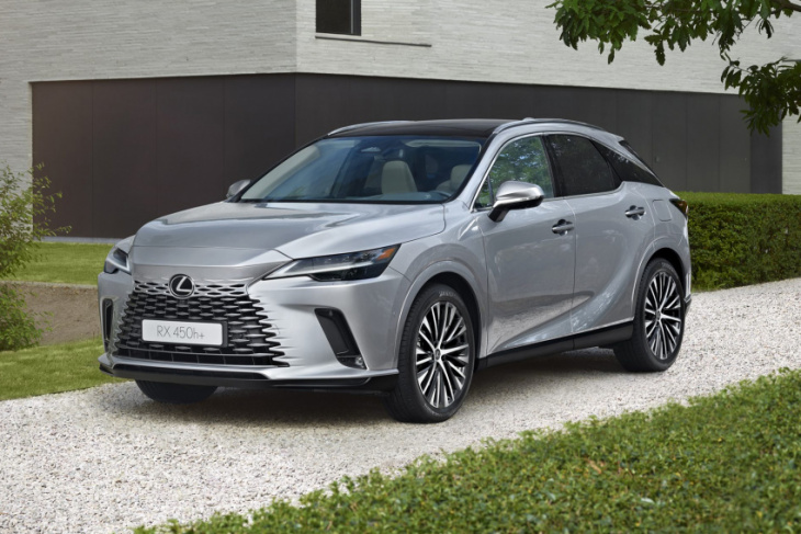lexus builds new rx from the ground up
