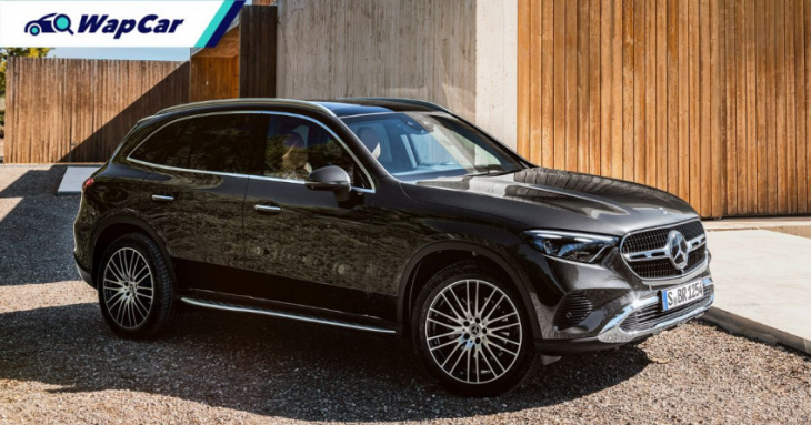 all-new 2023 x254 mercedes-benz glc debuts - all-electrified range with 3 phev variants