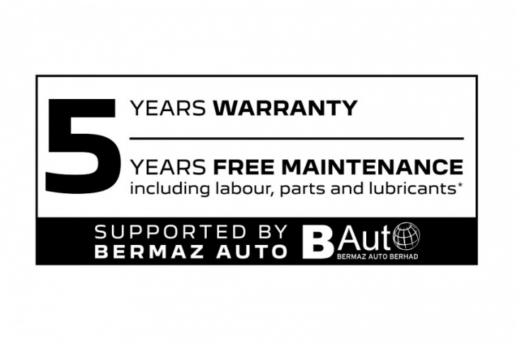 all new peugeot vehicles covered by 5 years free maintenance & warranty