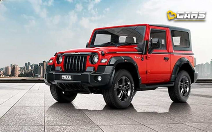 mahindra thar ground clearance, boot space & dimensions