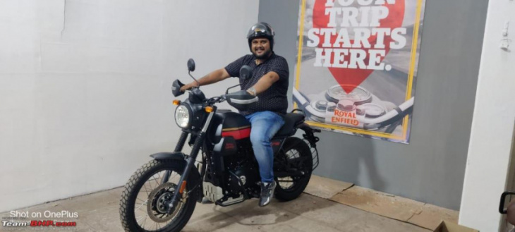royal enfield himalayan scram 411:  delivery & initial impressions