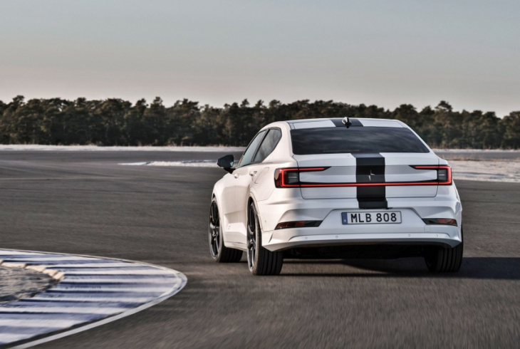 experimental polestar 2 becomes a production model – but only 270 units to be made