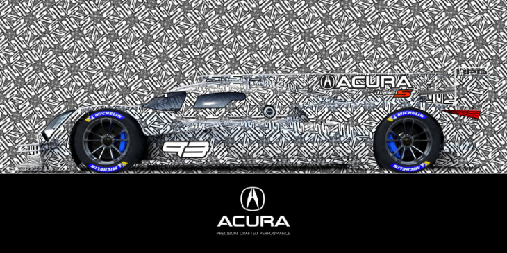 first images: acura lmdh prototype for 2023 imsa's gtp class
