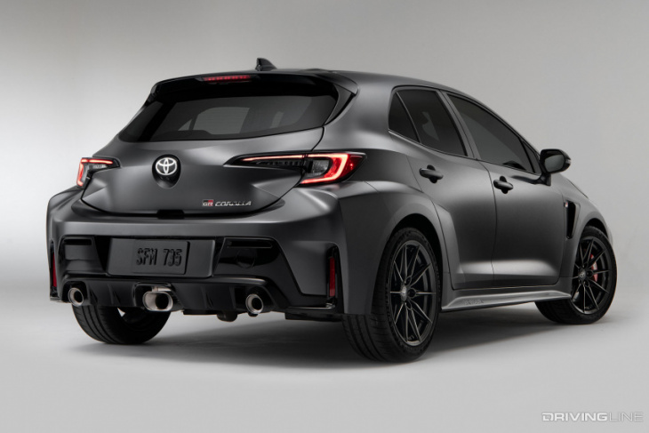 a hot hatch with no back seat: toyota debuts track special gr corolla morizo edition
